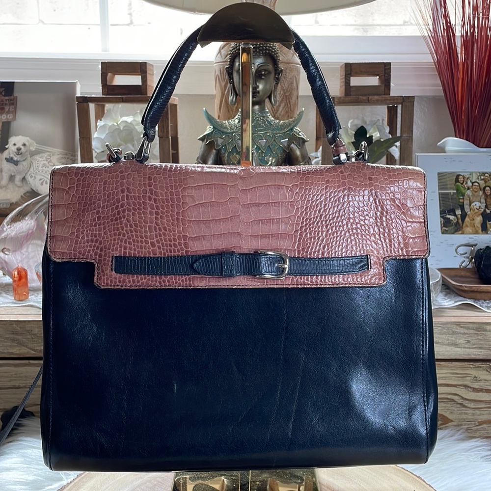 (MT114) Vintage Brahmin Satchel